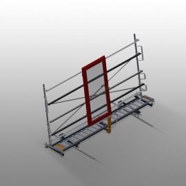 BR 4003 DF Hareket ve Döndürme Düzenekli Dikey Makaralı Konveyör