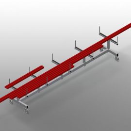 PLA 4000 Profil Taşıma Arabası